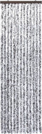 vidaXL - Vliegengordijn - 100x220 - cm - chenille - bruin - en - beige