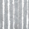 vidaXL - Vliegengordijn - 100x220 - cm - chenille - grijs
