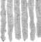 vidaXL - Vliegengordijn - 100x220 - cm - chenille - grijs