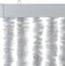 vidaXL - Vliegengordijn - 100x220 - cm - chenille - grijs