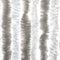 vidaXL - Vliegengordijn - 100x220 - cm - chenille - lichtgrijs - en - wit