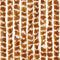 vidaXL - Vliegengordijn - 100x220 - cm - chenille - oker - en - wit