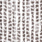 vidaXL - Vliegengordijn - 100x220 - cm - chenille - taupe - en - wit