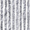 vidaXL - Vliegengordijn - 100x220 - cm - chenille - wit - en - grijs