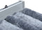 vidaXL - Vliegengordijn - 100x220 - cm - chenille - zilverkleurig