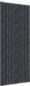 vidaXL - Vliegengordijn - 100x230 - cm - chenille - antracietkleurig