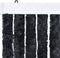vidaXL - Vliegengordijn - 100x230 - cm - chenille - antracietkleurig