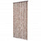 vidaXL - Vliegengordijn - 100x230 - cm - chenille - beige - en - lichtbruin