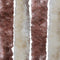 vidaXL - Vliegengordijn - 100x230 - cm - chenille - beige - en - lichtbruin