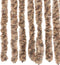 vidaXL - Vliegengordijn - 100x230 - cm - chenille - beige - en - donkerbruin