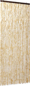 vidaXL - Vliegengordijn - 100x230 - cm - chenille - beige