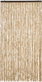 vidaXL - Vliegengordijn - 100x230 - cm - chenille - beige