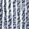 vidaXL - Vliegengordijn - 100x230 - cm - chenille - blauw - en - wit