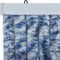 vidaXL - Vliegengordijn - 100x230 - cm - chenille - blauw - en - wit