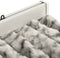 vidaXL - Vliegengordijn - 100x230 - cm - chenille - lichtgrijs - en - donkergrijs