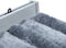 vidaXL - Vliegengordijn - 100x230 - cm - chenille - zilver