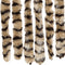 vidaXL - Vliegengordijn - 118x220 - cm - chenille - beige - en - bruin