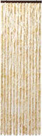 vidaXL - Vliegengordijn - 118x220 - cm - chenille - beige
