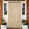 vidaXL - Vliegengordijn - 118x220 - cm - chenille - beige