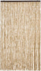 vidaXL - Vliegengordijn - 118x220 - cm - chenille - beige
