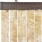 vidaXL - Vliegengordijn - 118x220 - cm - chenille - beige