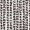 vidaXL - Vliegengordijn - 118x220 - cm - chenille - bruin - en - wit