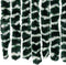 vidaXL - Vliegengordijn - 118x220 - cm - chenille - groen - en - wit