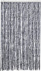 vidaXL - Vliegengordijn - 118x220 - cm - chenille - zilverkleurig