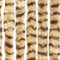 vidaXL - Vliegengordijn - 56x185 - cm - chenille - beige - en - bruin