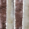 vidaXL - Vliegengordijn - 56x185 - cm - chenille - beige - en - lichtbruin