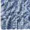 vidaXL - Vliegengordijn - 56x185 - cm - chenille - blauw, - wit - en - zilver