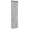 vidaXL - Vliegengordijn - 56x185 - cm - chenille - grijs - en - wit