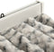 vidaXL - Vliegengordijn - 56x185 - cm - chenille - licht- - en - donkergrijs