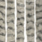 vidaXL - Vliegengordijn - 56x185 - cm - chenille - licht- - en - donkergrijs