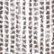 vidaXL - Vliegengordijn - 56x185 - cm - chenille - taupe - en - wit
