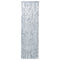 vidaXL - Vliegengordijn - 56x185 - cm - chenille - wit - en - grijs