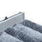 vidaXL - Vliegengordijn - 56x185 - cm - chenille - zilverkleurig