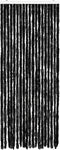 vidaXL - Vliegengordijn - 56x200 - cm - chenille - antraciet