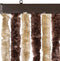 vidaXL - Vliegengordijn - 56x200 - cm - chenille - beige - en - lichtbruin