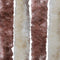 vidaXL - Vliegengordijn - 56x200 - cm - chenille - beige - en - lichtbruin