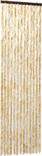 vidaXL - Vliegengordijn - 56x200 - cm - chenille - beige