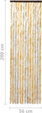 vidaXL - Vliegengordijn - 56x200 - cm - chenille - beige
