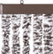 vidaXL - Vliegengordijn - 56x200 - cm - chenille - bruin - en - beige