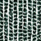 vidaXL - Vliegengordijn - 56x200 - cm - chenille - groen - en - wit