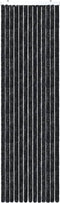 vidaXL - Vliegengordijn - 90x200 - cm - chenille - antraciet