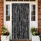 vidaXL - Vliegengordijn - 90x200 - cm - chenille - antraciet