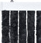 vidaXL - Vliegengordijn - 90x200 - cm - chenille - antraciet