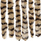 vidaXL - Vliegengordijn - 90x200 - cm - chenille - beige - en - bruin