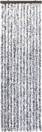 vidaXL - Vliegengordijn - 90x200 - cm - chenille - bruin - en - beige