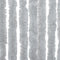 vidaXL - Vliegengordijn - 90x200 - cm - chenille - grijs